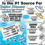 Certified Diamond Sales Sample Ad