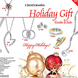 Jewelry Christmas Catalog Cover Sample Ad