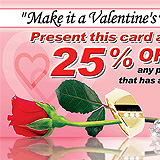 Valentine's Day Jewelry Sample Ad