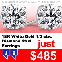 Cheap Diamond Stud Earrings