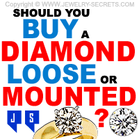 Should You Buy A Diamond Loose Or Mounted