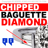 Chipped Baguette Diamond Question