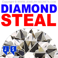 Round Brilliant Cut Diamond Steal