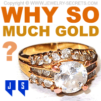Why So Much Gold In An Antique Ring?
