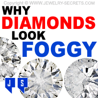 Why Diamonds Look Foggy