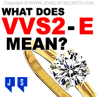 What Does Diamond Color E Clarity VVS2 Mean?
