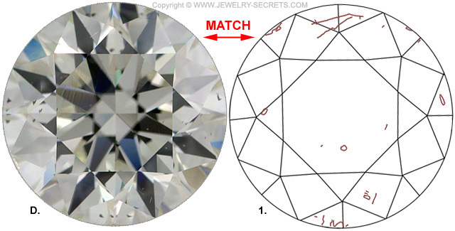Diamond Clarity SI2 K Diamond Match