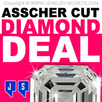 Big Asscher Cut Diamond Great Deal