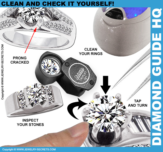 When you Bump, Hit, or Drop your Diamond Ring!