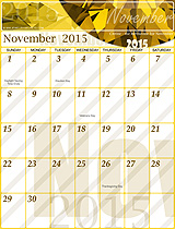 Free November 2015 Calendar!