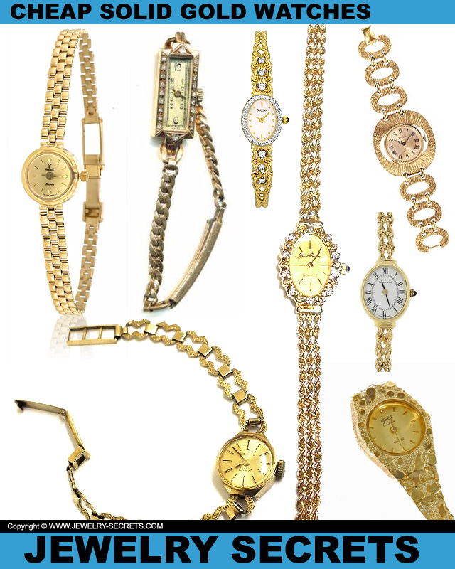 Cheap Solid Gold Watches