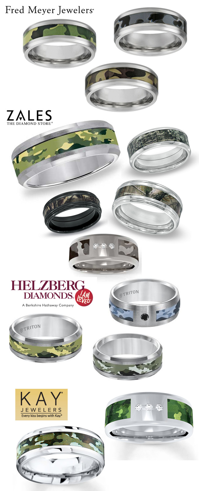 Cool Camouflage Rings Cool Camouflage Rings