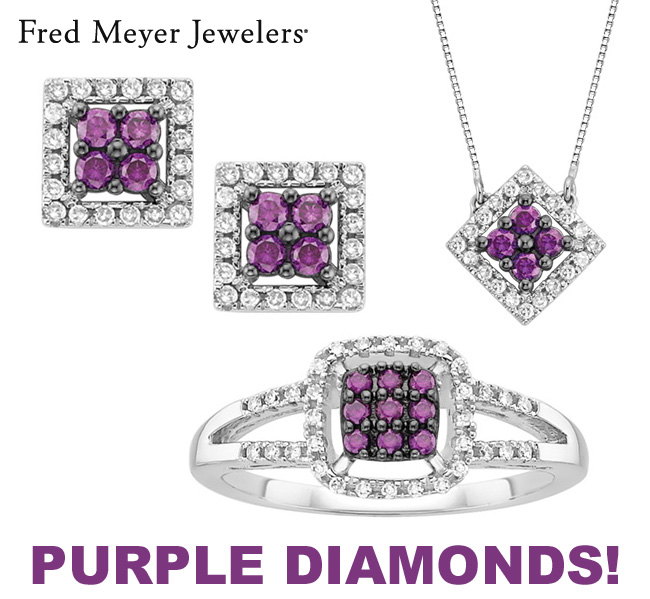 Fred Meyer Jewelers Purple Diamonds