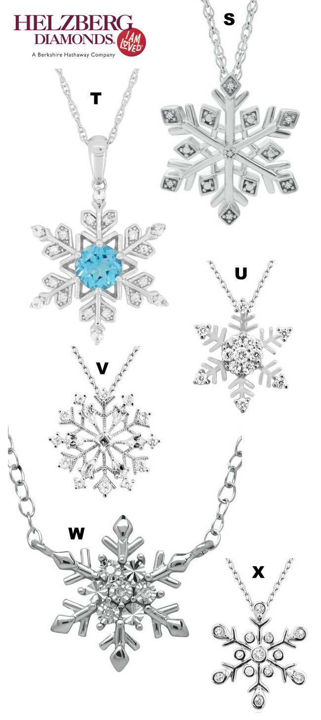 Helzberg-Snowflake-Pendants