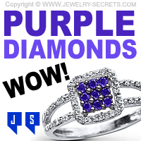 Purple Colored Diamonds