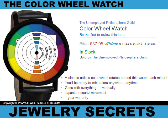 The Color Wheel Watch