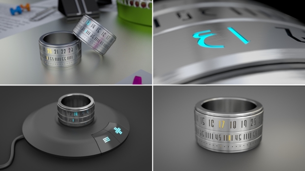The Ring Clock Watch The Ring Clock Watch
