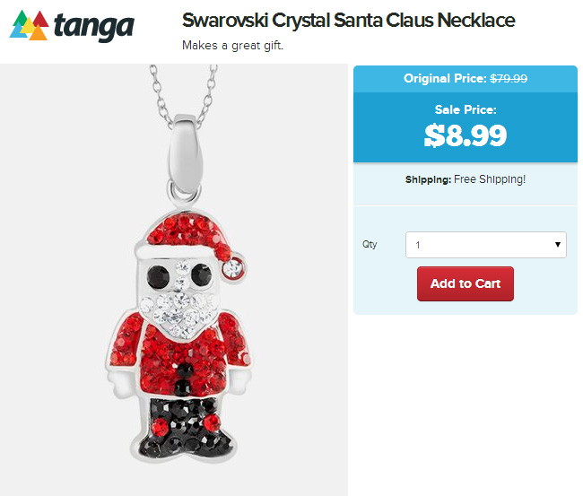 Zombie Santa Pendant Zombie Santa Pendant
