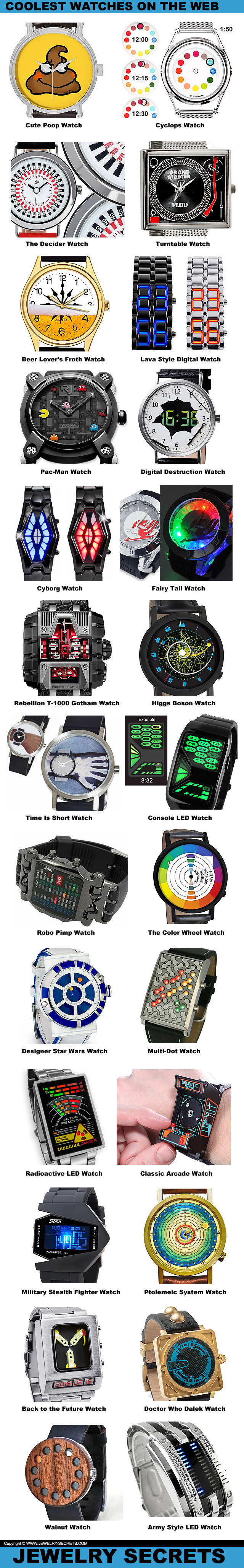 The Coolest Wrist Watches On The Web The Coolest Wrist Watches On The Web