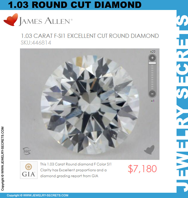 103 Round Cut Diamond Deal