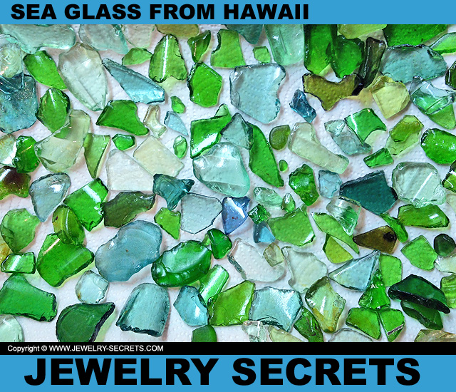 Tons Of Sea Glass From Hawaii