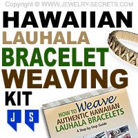 Hawaiian Lauhala Bracelet Weaving Kit