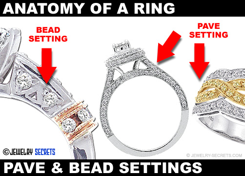 Pave And Bead Settings