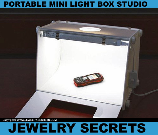 Portable Mini Photo Light Box Jewelry Studio