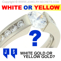 White Gold Turns Yellow