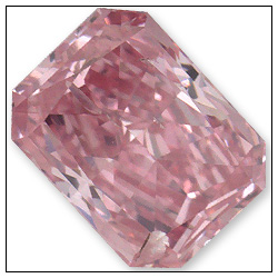038 Carat Fancy Intense Purplish Pink Diamond