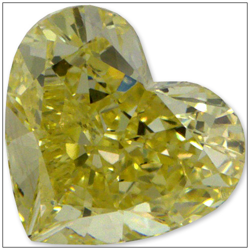 052 Carat Fancy Yellow Diamond