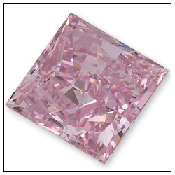 056 Carat Fancy Intense Pink Diamond