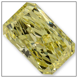 060 Carat Fancy Yellow Diamond
