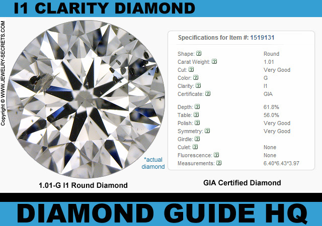 1.01 G I1 Very Good GIA Round Diamond