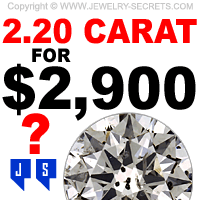 2.20 Carat Round Diamond for $2900 Dollars