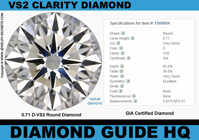.71 D VS2 Very Good GIA Round Diamond