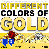 All The Different Colors Of Gold