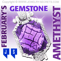 Amethyst February Birthstone Gemstone