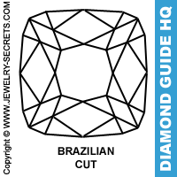 Brazilian Cut Diamond