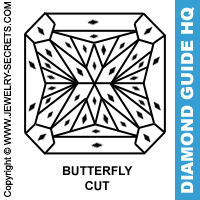 Butterfly Cut Diamond