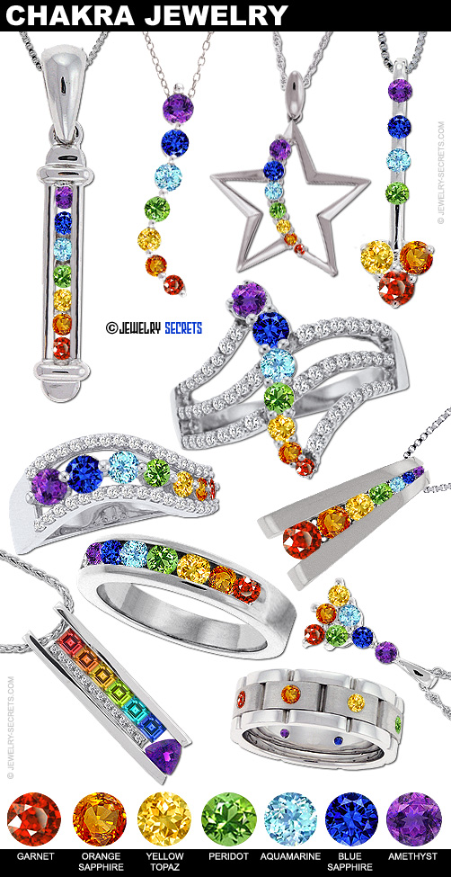 Cool Colorful Chakra Gemstone Jewelry