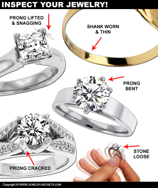 Clean And Inspect Your Jewelry