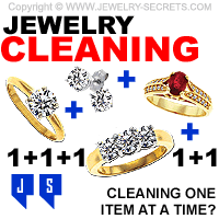 Cleaning Jewelry Piece by Piece