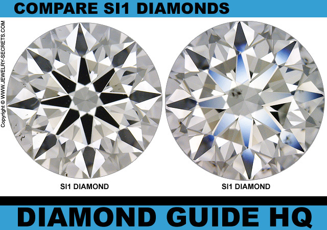 Compare SI1 Clarity Diamonds