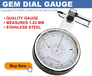 Diamond And Gemstone Dial Analog Gauge