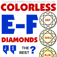 Diamond Color E F Coloress