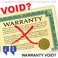 Diamond Warranty Voided by Disclaimers