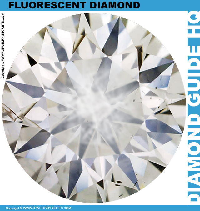 Diamond With Fluorescence