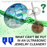 Don't Put These Gemstones In And Ultrasonic Jewelry Cleaner