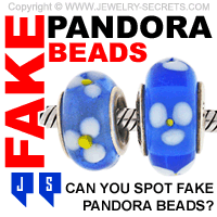 Fake Pandora Charm Bead Knockoffs